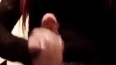 Biggest Cum Loads from a Hung Goth "Girl" - Fey1ts Big Cock Cumpilation - 8 image