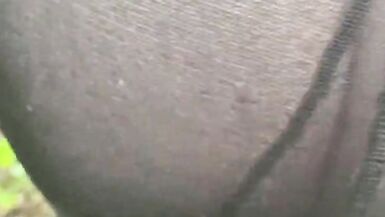 Publicly, in the summer forest, on the face - 7 image