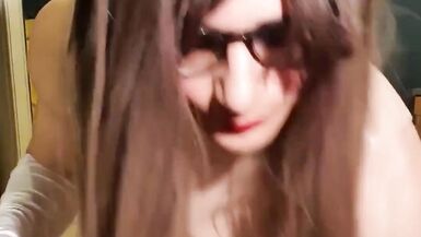 White Lingerie Sounding & Cum - 12 image