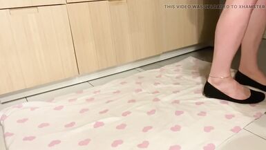 Pissing in my new flats shoes  - 8 image