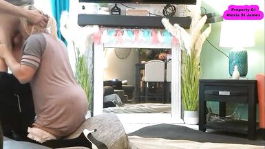 Cheating men fuck sissy trans and creampie her ALEXIA ST JAMES - 13 image