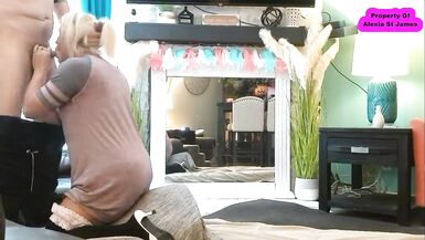 Cheating men fuck sissy trans and creampie her ALEXIA ST JAMES - 14 image