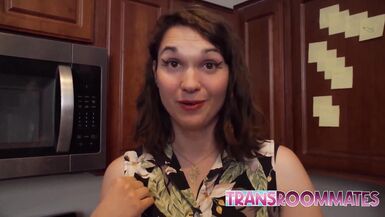 Trans Beauty Excited To Fuck Her Idol - 2 image