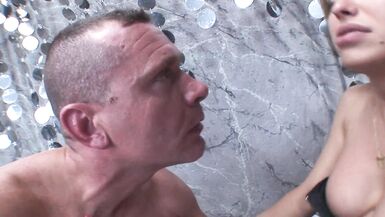 Shemale Strippers Double Stuff Dude Italian Style - 4 image