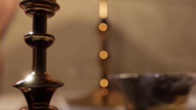 Watch two slaves take turns licking a massive MILF's big dick in a hot 3some futa porno