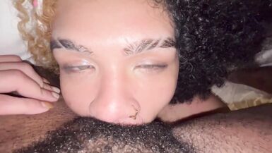 Sofie Lollipop gives me a hot blowjob & makes me cum in return - 14 image