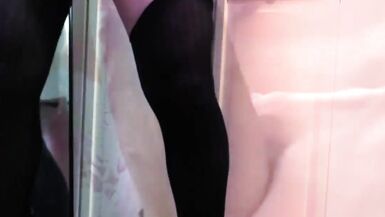 Kandi In Red Lace Stripper's Feet Get Fucked in High Heels - 3 image