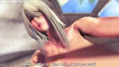 Get ready for a wild ride with two big dicks in this hentai futa with a shemale on female action!