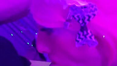 Watch this amateur slut gag on a big cock before getting face fucked and taking a cumshot