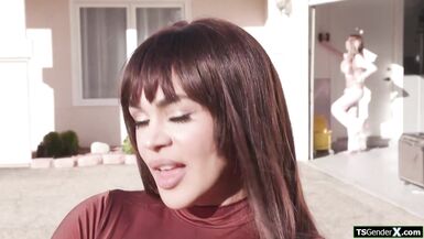 Eva Maxim thanks me with a steamy pussy-fucking and deepthroating session