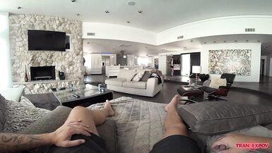 Kendall Penny's tight pussy up for sale in a wild POV bareback frenzy