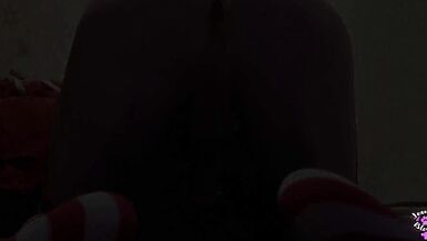 Elf-loving slut Elf gets her ass drilled by Santa's big dong and takes a hot facial - 12 image