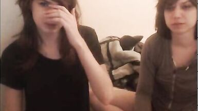 Watch these hot babes get down and dirty in this steamy shemale video