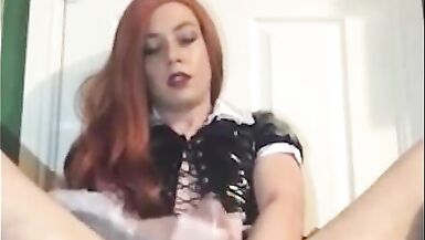 Watch Shemale Cumshots get their big dicks sucked & cummed on webcam - 10 image