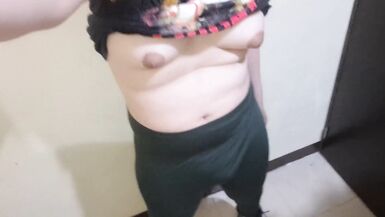 Watch this cute and hot girl lactate her tits, clamps and milk like a sissy - 2 image