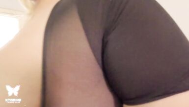 Chubby Mexican Big Titted BBW takes a deep dicking & swallows a hot load - 1 image