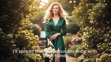 Watch a hot 3D fantasy come to life with the help of an immersive androgynous voice - 1 image