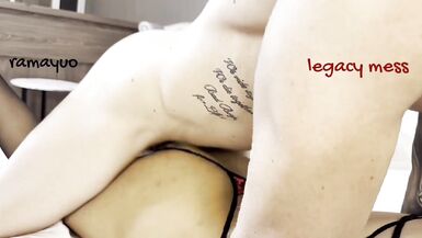 Ramayuo dominates guy with her huge ass and deepthroats his big cock in Legacy Mess: Guy Fucks Shemale #1 - FOC - 5 image