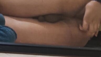 Watch Anal Gaped TS in cosplay fucking his ass and jerking off until she cums