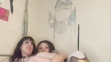 Hot compilation of sexy goth & TS in lingerie getting wild with each other's cocks - 2 image