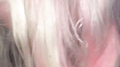 Pretty TS girl with blonde hair gets her holes drilled by a BBC - 11 image