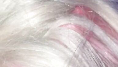 Pretty TS girl with blonde hair gets her holes drilled by a BBC