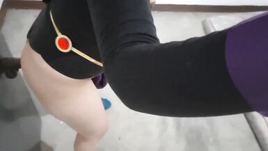 Watch Small Penis Shemale Raven Anal Fucking Her White Ass with BBC Dildo - 4 image