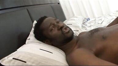 Blonde shemale takes BBC like a pro and gets a hot cumshot - 15 image