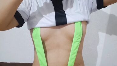 Watch as Ben Tennyson's big tits pump and milk her puffy nipples with a vacuuming machine