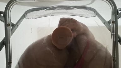 Young Gwen Tennyson's First Anal with Creampie through Cleared Chair - Voluptuous Body in Sexy Lingerie