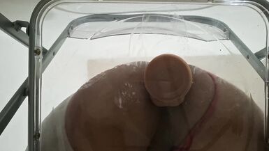 Young Gwen Tennyson's First Anal with Creampie through Cleared Chair - Voluptuous Body in Sexy Lingerie - 9 image