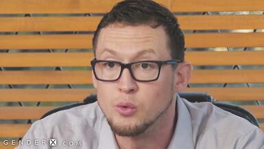 GenderX - Trans Schoolgirl Drilled by Principal - 2 image