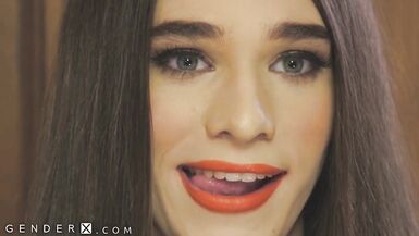 GenderX - Trans Schoolgirl Drilled by Principal - 4 image