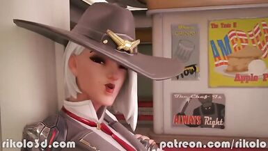 A Shemale Hentai Story - an Overwatch Animation - 2 image