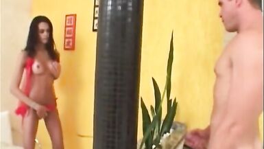 slender lady-boys pumping - 1 image