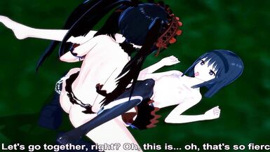 KURUMI TOKISAKI SHEMALE HENTAI HOMURA AKEMI - 15 image