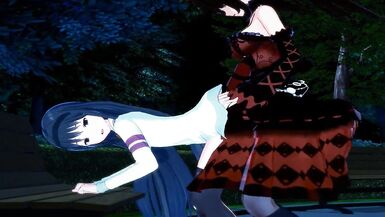 KURUMI TOKISAKI SHEMALE HENTAI HOMURA AKEMI - 4 image