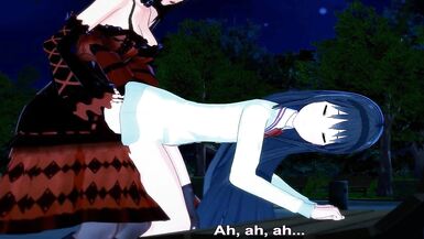 KURUMI TOKISAKI SHEMALE HENTAI HOMURA AKEMI - 5 image