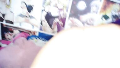 Cute Sheboy Schoolgirl Squirts with Double Camera - 5 image