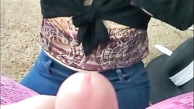 T-Girl Sucks, Receives Pumped, and Takes Cum - 2 image