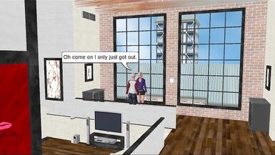 PC Emily Clip two: Encounter Chantelle (Shemale Hentai NTR) - 2 image