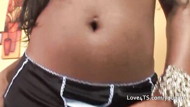 Large weenie dark shelady assfucking a white man - 1 image