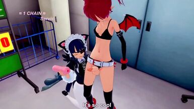 Futanari Etna Walenie Shemale Hentai Mirai - 2 image