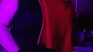 Foxy FtM Boyfrends self on Knotted Sextoy with Satisfyr and Cums - 15 image