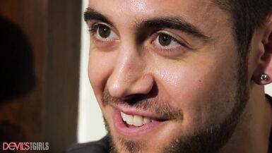 DevilsTGirls Hawt Trans Beauty Team-Fucked Hard By A Juvenile Pair - 3 image