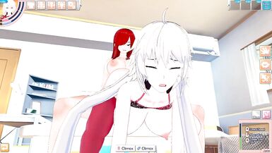 Koikatsu Party Shemale Hentai Jeanne D'arc Alter (Jalter) Comics Game - 9 image