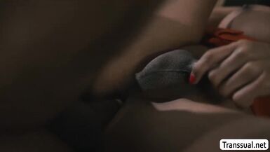 TS Foxxy acquires copulates by her Stepsisters bf - 13 image