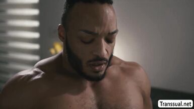 TS Foxxy acquires copulates by her Stepsisters bf - 6 image