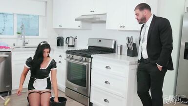 (Alexa Scout, Ricky Larkin) - Anal About Cleanliness - Transangels