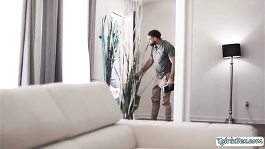 Stepdad analed his Tranny stepdaughter - 1 image